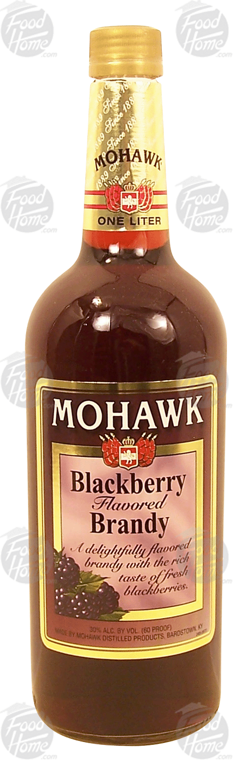 Mohawk  blackberry flavored brandy, 30% alc. by vol. Full-Size Picture